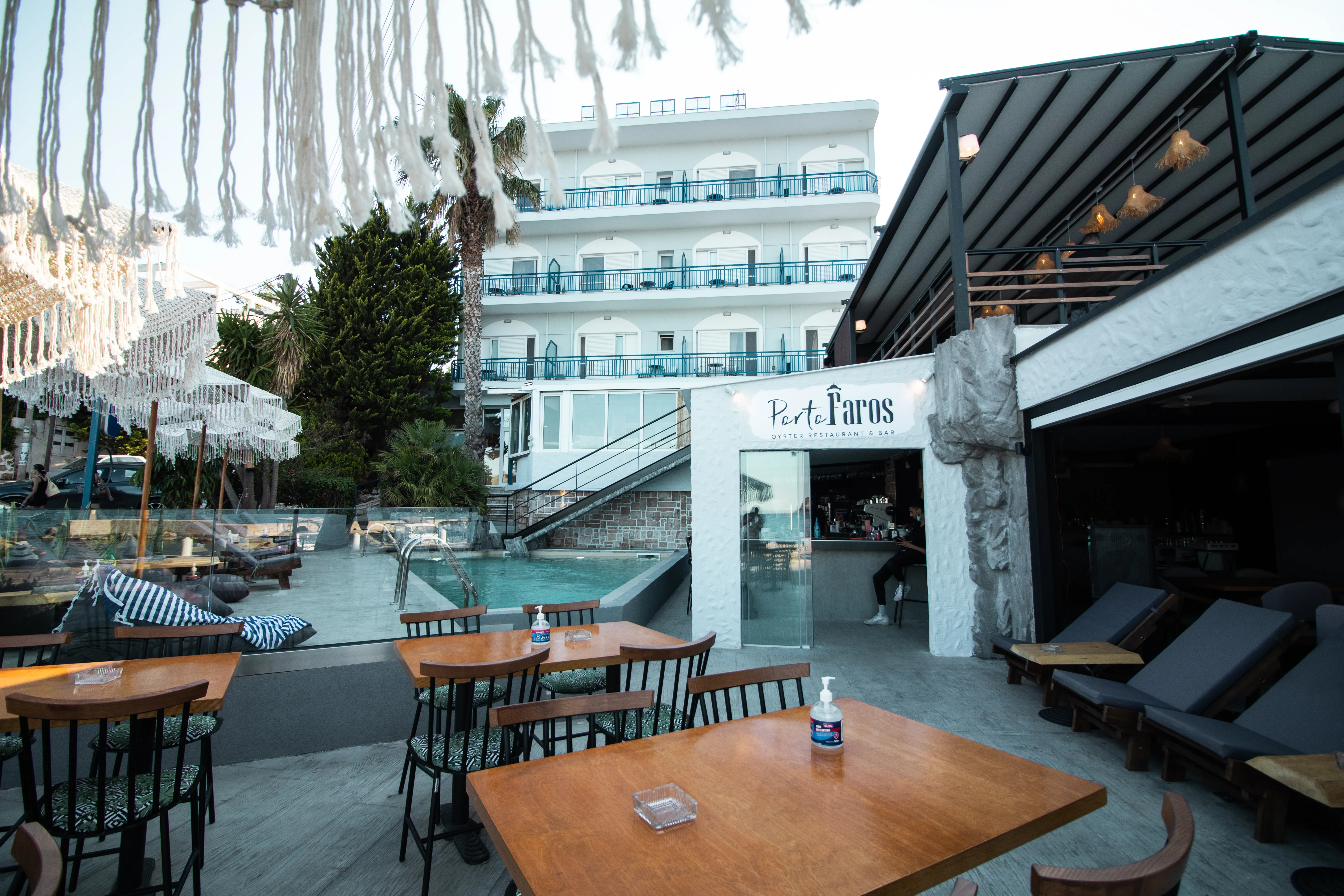 Dîner romantique fruits de mer Porto Rafti - Porto Faros 13