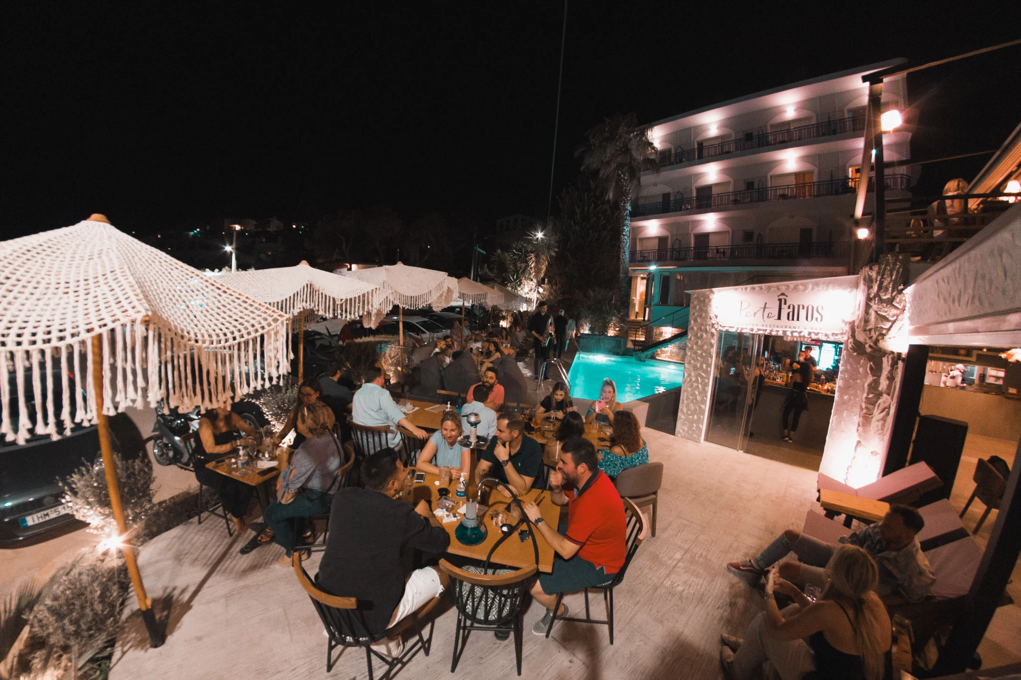 Dîner romantique fruits de mer Porto Rafti - Porto Faros 19