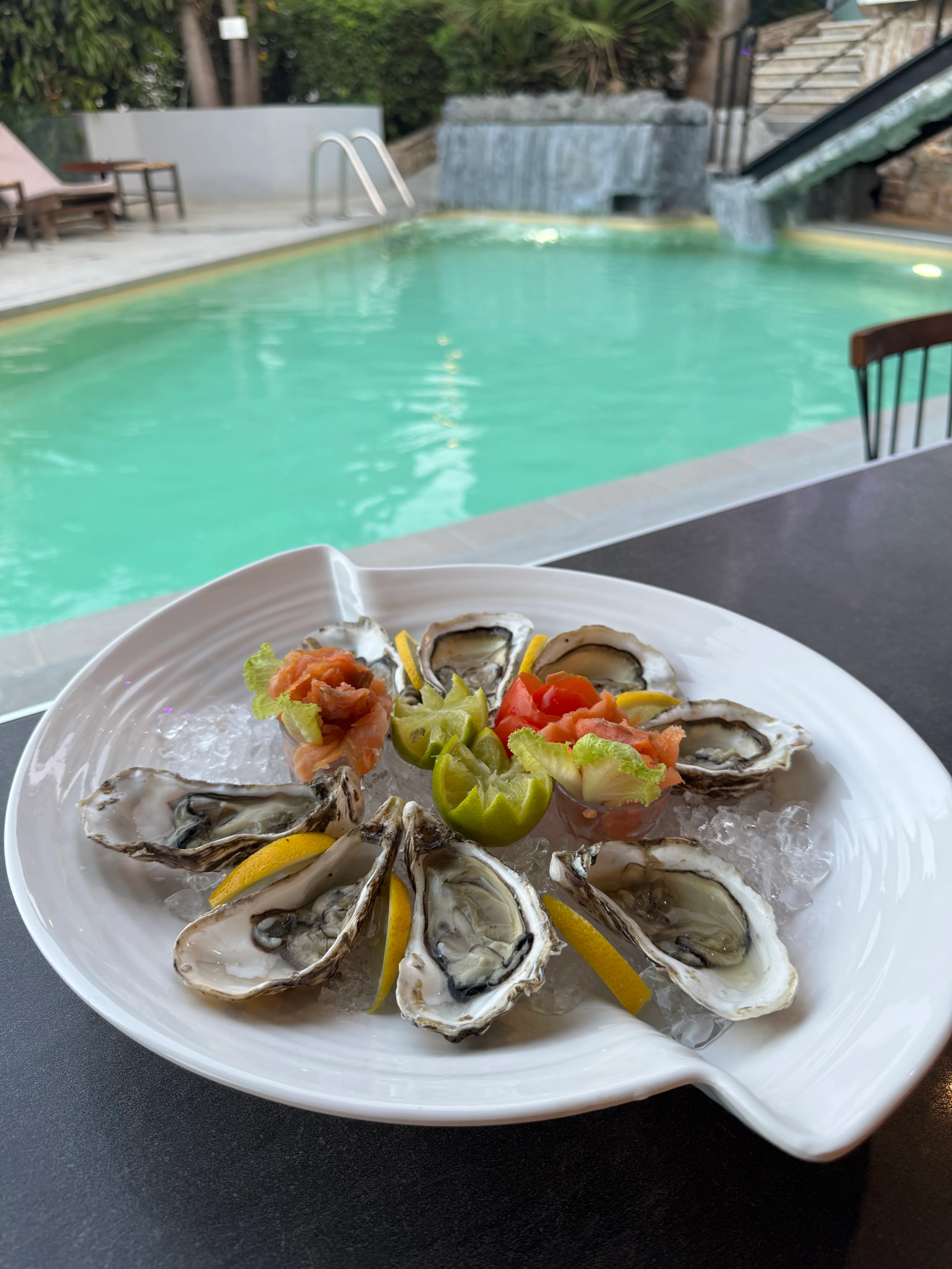 Dîner romantique fruits de mer Porto Rafti - Porto Faros 31