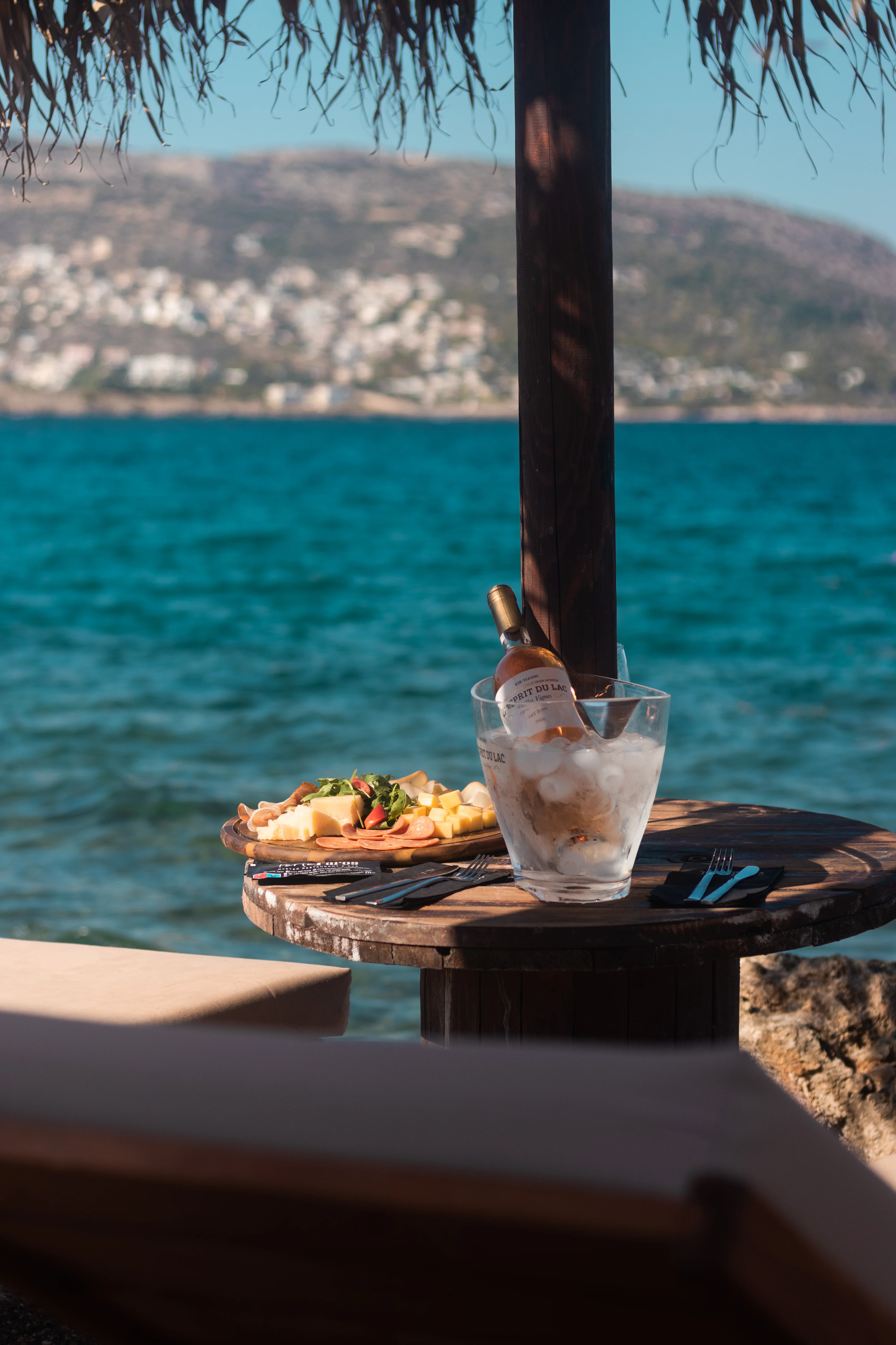 Restaurant bord de mer coucher de soleil Porto Rafti - Porto Faros 4